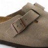 Birkenstock Boston Lit de pied souple Taupe