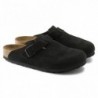 Birkenstock Boston Lit de pied souple Noir