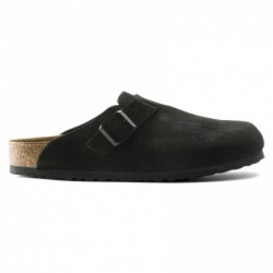 Birkenstock Boston Lit de pied souple Noir