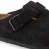 Birkenstock Boston Lit de pied souple Noir