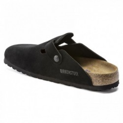 Birkenstock Boston Lit de pied souple Noir