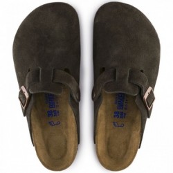 Birkenstock Boston Lit de pied souple Mocha