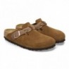 Birkenstock Boston Braided Suède Mink