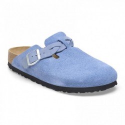 Birkenstock Boston Braided Suède Elemental Blue