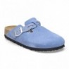 Birkenstock Boston Braided Suède Elemental Blue