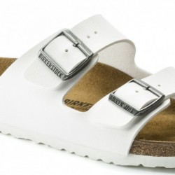 Birkenstock Arizona Birko-Flor Blanc