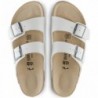 Birkenstock Arizona Birko-Flor White