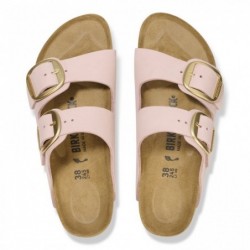 Birkenstock Arizona Big Buckle Cuir nubuck Soft Pink