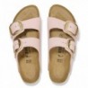 Birkenstock Arizona Big Buckle Cuir nubuck Soft Pink