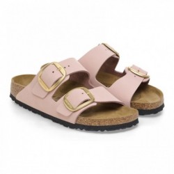 Birkenstock Arizona Big Buckle Cuir nubuck Soft Pink