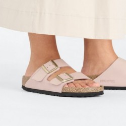 Birkenstock Arizona Cuir nubuck Soft Pink