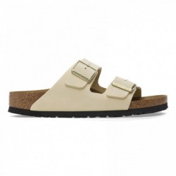 Birkenstock Arizona Cuir nubuck Soft Ecru