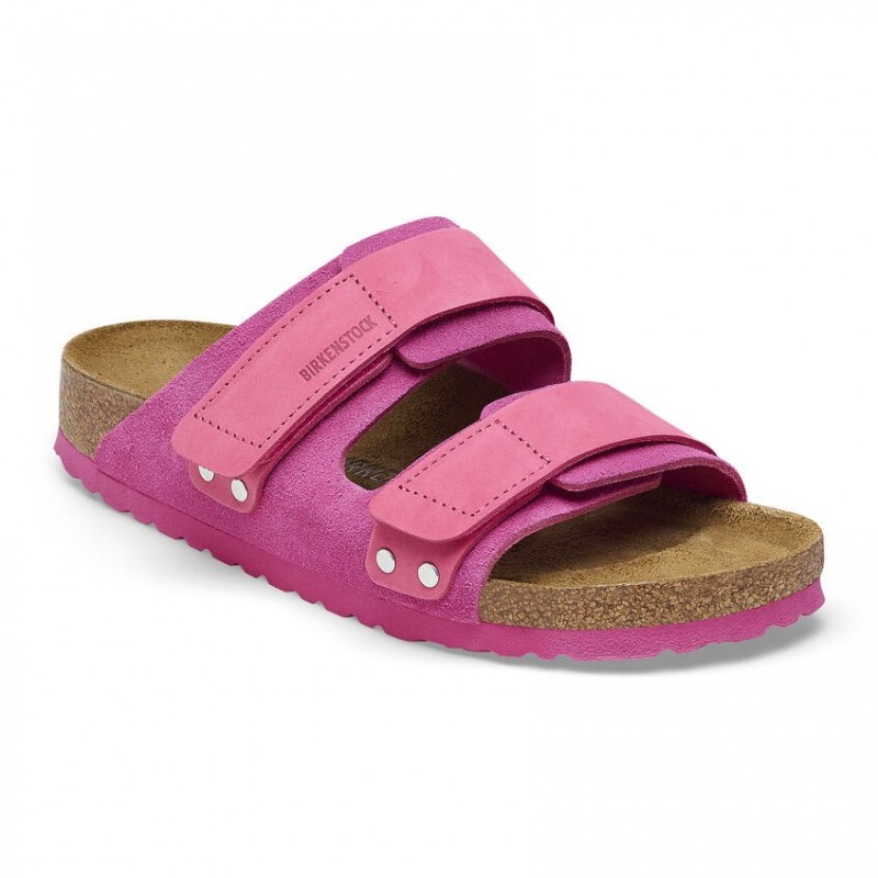 Birkenstock Uji Nubuck/Suède Fuchsia Tulip