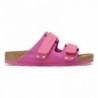 Birkenstock Uji Nubuck/Suède Fuchsia Tulip