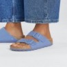 Birkenstock Arizona Rivet Logo Textile Bleu