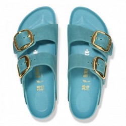 Birkenstock Arizona Big Buckle Cuir huilé Biscay Bay