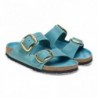 Birkenstock Arizona Big Buckle Cuir huilé Biscay Bay