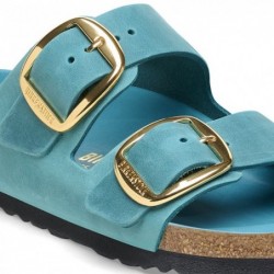 Birkenstock Arizona Big Buckle Cuir huilé Biscay Bay