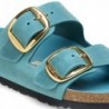 Birkenstock Arizona Big Buckle Cuir huilé Biscay Bay