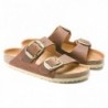 Birkenstock Arizona Big Buckle Cuir huilé Cognac