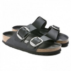 Birkenstock Arizona Big Buckle Cuir huilé Noir