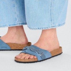 Birkenstock Oita Braided Suède Bleu