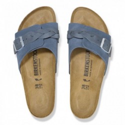 Birkenstock Oita Braided Suède Bleu