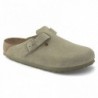 Birkenstock Boston Suède Faded Khaki