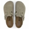 Birkenstock Boston Suède Faded Khaki