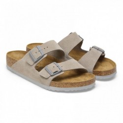 Birkenstock Arizona Suède Stone Coin