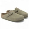 Birkenstock Boston Suède Faded Khaki