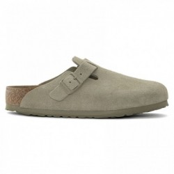 Birkenstock Boston Suède Faded Khaki