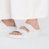 Birkenstock Arizona Cuir naturel Blanc