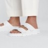 Birkenstock Arizona Cuir naturel Blanc