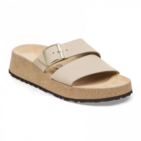 Birkenstock Almina Cuir nubuck Sandcastle