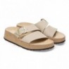 Birkenstock Almina Cuir nubuck Sandcastle