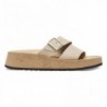 Birkenstock Almina Cuir nubuck Sandcastle