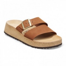 Birkenstock Almina Cuir nubuck Pecan