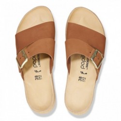 Birkenstock Almina Cuir nubuck Pecan