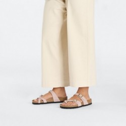 Birkenstock Mayari Cuir nubuck Soft Pink