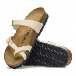 Birkenstock Mayari Cuir nubuck Soft Ecru