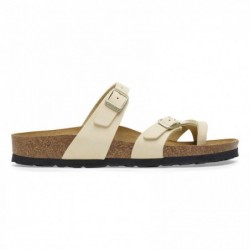 Birkenstock Mayari Cuir nubuck Soft Ecru