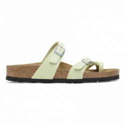 Birkenstock Mayari Cuir nubuck Soft Faded Lime