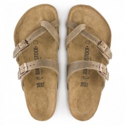 Birkenstock Mayari Cuir huilé Brun