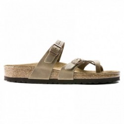 Birkenstock Mayari Cuir huilé Brun