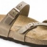 Birkenstock Mayari Cuir huilé Brun