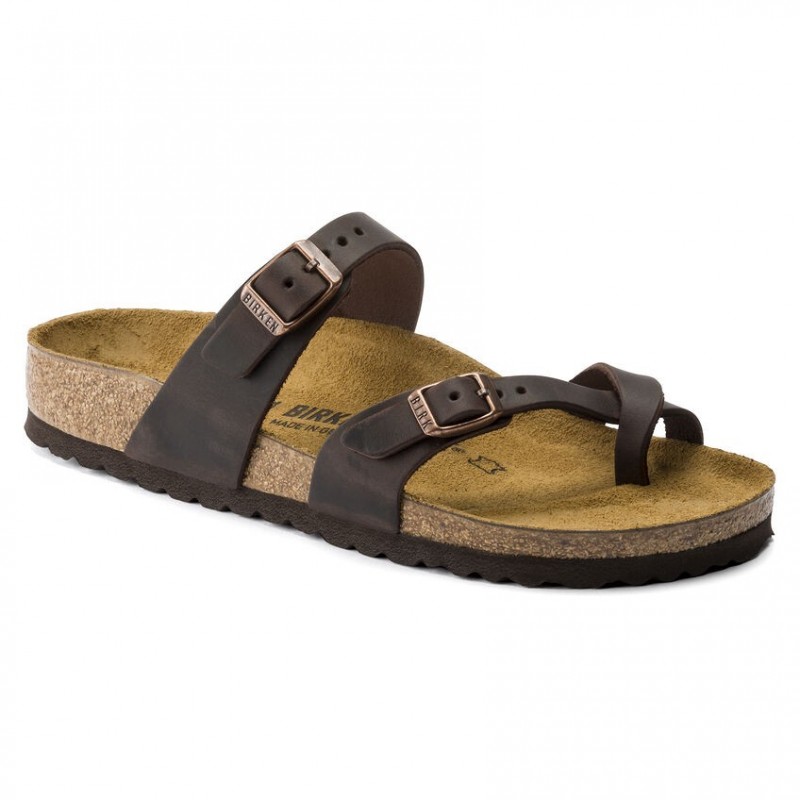 Birkenstock Mayari Cuir huilé Habana