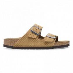 Birkenstock Arizona Suède estampé Emboss Dots New Beige