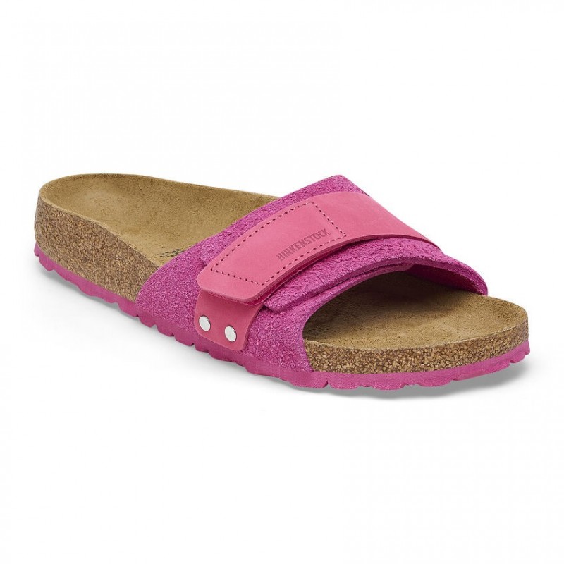 Birkenstock Oita Suède Fuchsia Tulip