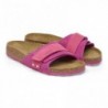 Birkenstock Oita Suède Fuchsia Tulip